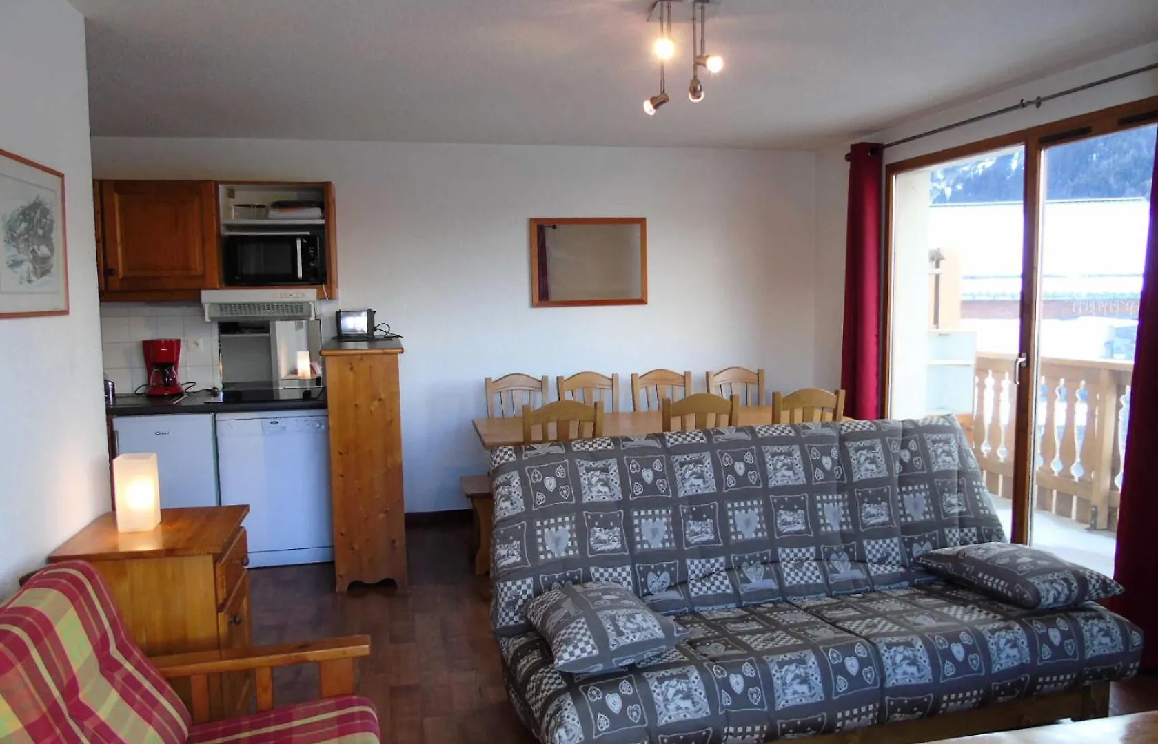 公寓 Residence Cheval Blanc - 4 Pieces Pour 8 Personnes Mae-8764 摩丹